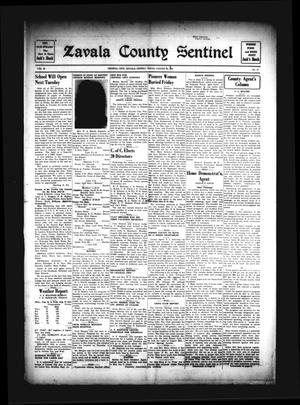 Zavala County Sentinel (Crystal City, Tex.), Vol. 30, No. 17, Ed. 1 Friday, August 29, 1941
