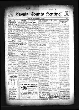 Primary view of object titled 'Zavala County Sentinel (Crystal City, Tex.), Vol. 31, No. 11, Ed. 1 Friday, July 10, 1942'.