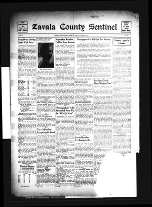 Zavala County Sentinel (Crystal City, Tex.), Vol. 31, No. 23, Ed. 1 Friday, October 2, 1942