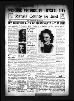 Primary view of object titled 'Zavala County Sentinel (Crystal City, Tex.), Vol. 29, No. 46, Ed. 1 Friday, March 21, 1941'.