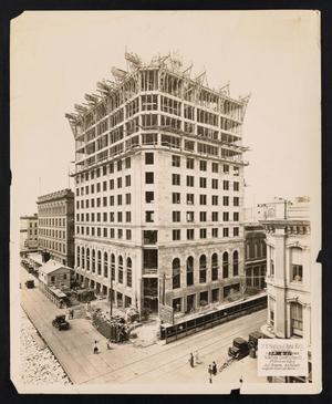 [Photograph of United States National Bank Building Construction, #14]