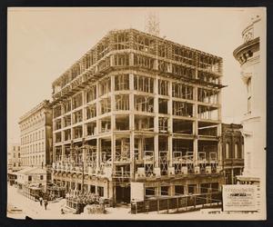 [Photograph of United States National Bank Building Construction, #13]