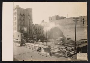 [Photograph of United States National Bank Building Construction, #2]