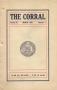 Thumbnail image of item number 1 in: 'The Corral, Volume 3, Number 7, March, 1910'.