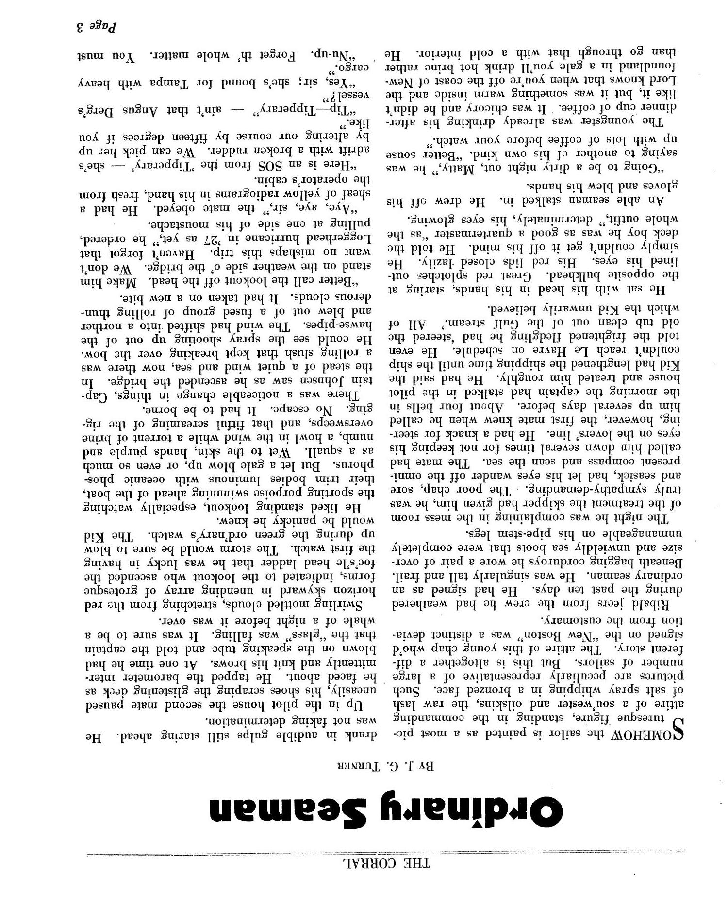 The Corral, Volume [23], Number 2, March, 1933
                                                
                                                    3
                                                