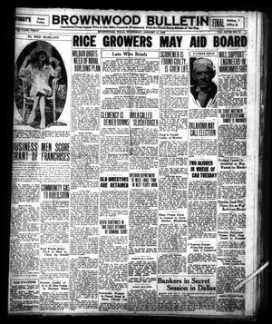 Brownwood Bulletin (Brownwood, Tex.), Vol. 28, No. 74, Ed. 1 Wednesday, January 11, 1928