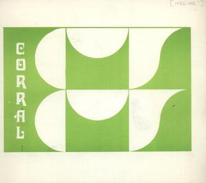 Primary view of object titled 'The Corral, 1972-1973'.