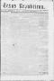 Newspaper: Texas Republican. (Marshall, Tex.), Vol. 14, No. 13, Ed. 1 Saturday, …