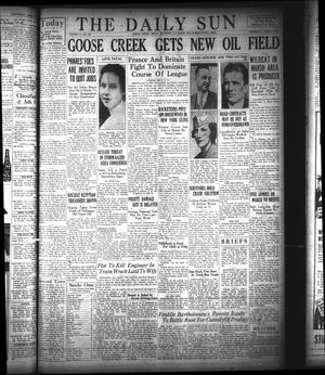 The Daily Sun (Goose Creek, Tex.), Vol. 17, No. 256, Ed. 1 Thursday, April 9, 1936