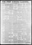 Thumbnail image of item number 1 in: 'Fort Worth Gazette. (Fort Worth, Tex.), Vol. 13, No. 22, Ed. 1, Thursday, May 7, 1891'.