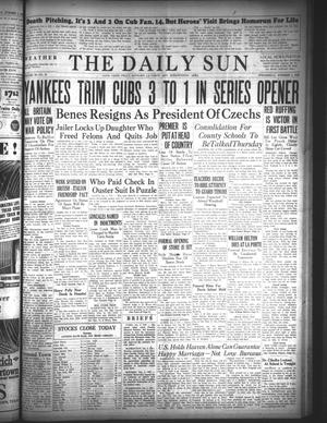 The Daily Sun (Goose Creek, Tex.), Vol. 20, No. 91, Ed. 1 Wednesday, October 5, 1938