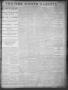 Primary view of Fort Worth Gazette. (Fort Worth, Tex.), Vol. 16, No. 306, Ed. 1, Thursday, September 8, 1892