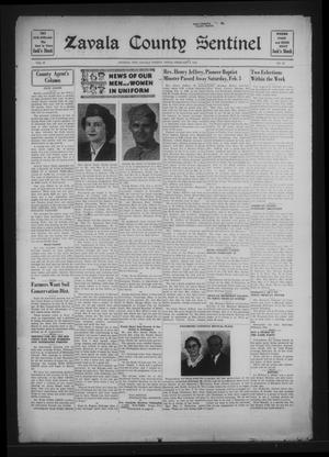 Zavala County Sentinel (Crystal City, Tex.), Vol. 33, No. 42, Ed. 1 Friday, February 9, 1945