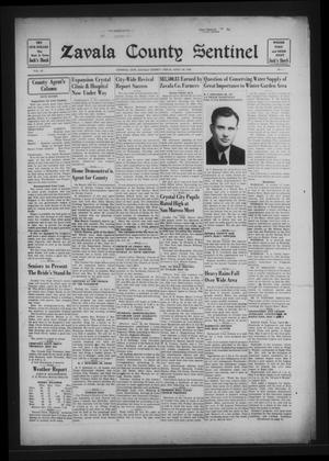 Zavala County Sentinel (Crystal City, Tex.), Vol. 35, No. 1, Ed. 1 Friday, April 26, 1946