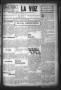 Thumbnail image of item number 1 in: 'La Voz (San Diego, Tex.), Vol. 1, No. 23, Ed. 1 Friday, May 29, 1936'.