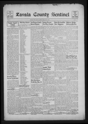 Primary view of object titled 'Zavala County Sentinel (Crystal City, Tex.), Vol. 33, No. 2, Ed. 1 Friday, May 5, 1944'.