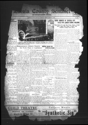 Primary view of object titled 'Zavala County Sentinel (Crystal City, Tex.), Vol. [17], No. 42, Ed. 1 Friday, March 8, 1929'.