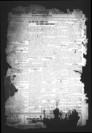 Zavala County Sentinel (Crystal City, Tex.), Vol. [18], No. 29, Ed. 1 Friday, December 13, 1929