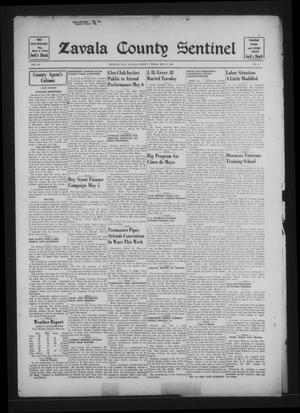 Primary view of object titled 'Zavala County Sentinel (Crystal City, Tex.), Vol. 36, No. 2, Ed. 1 Friday, May 2, 1947'.