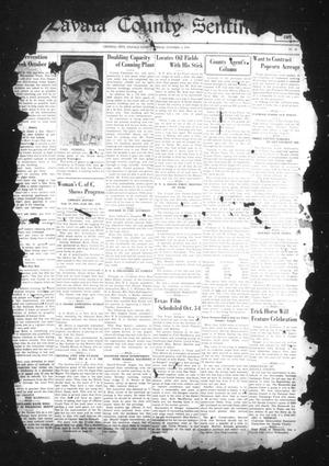 Zavala County Sentinel (Crystal City, Tex.), Vol. [25], No. 20, Ed. 1 Friday, October 2, 1936
