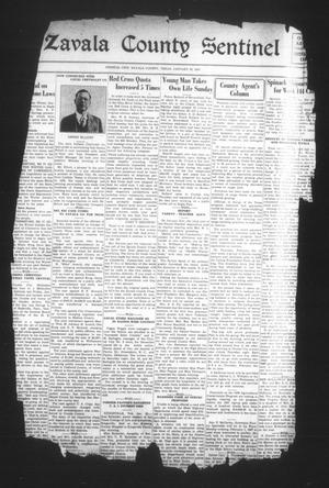 Zavala County Sentinel (Crystal City, Tex.), Vol. [25], No. [37], Ed. 1 Friday, January 29, 1937