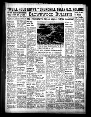 Primary view of object titled 'Brownwood Bulletin (Brownwood, Tex.), Vol. 41, No. 253, Ed. 1 Thursday, June 25, 1942'.