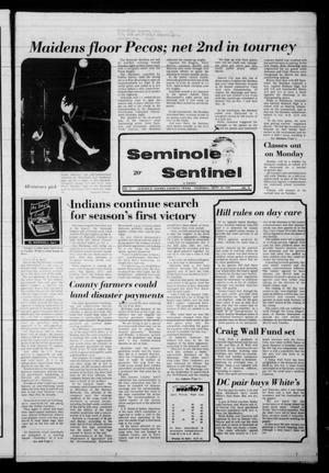 Seminole Sentinel (Seminole, Tex.), Vol. 71, No. 92, Ed. 1 Thursday, September 21, 1978