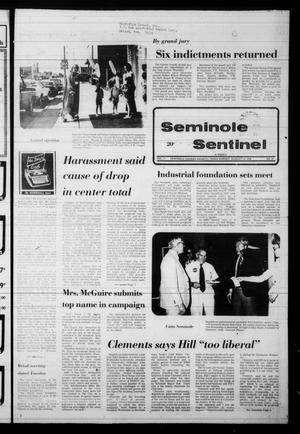 Primary view of object titled 'Seminole Sentinel (Seminole, Tex.), Vol. 71, No. 81, Ed. 1 Sunday, August 13, 1978'.