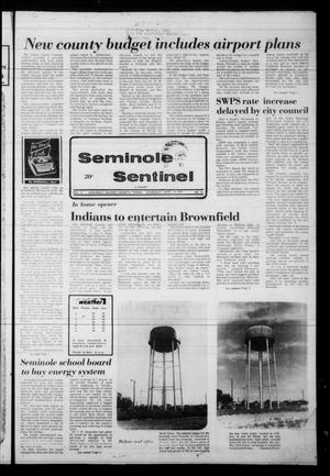 Seminole Sentinel (Seminole, Tex.), Vol. 71, No. 90, Ed. 1 Thursday, September 14, 1978