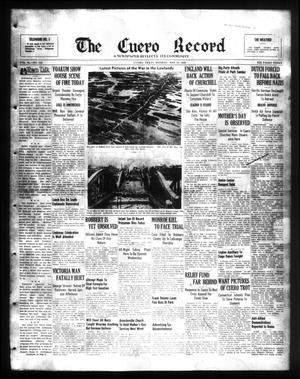 Primary view of The Cuero Record (Cuero, Tex.), Vol. 46, No. 110, Ed. 1 Monday, May 13, 1940
