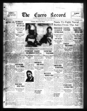 The Cuero Record (Cuero, Tex.), Vol. 46, No. 103, Ed. 1 Sunday, May 5, 1940
