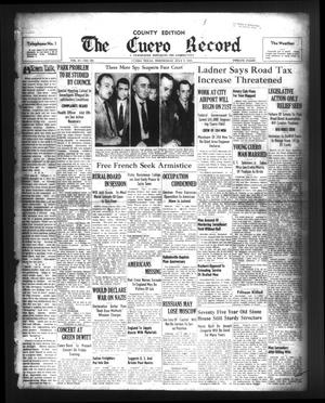 The Cuero Record (Cuero, Tex.), Vol. 47, No. 160, Ed. 1 Wednesday, July 9, 1941
