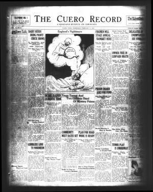 The Cuero Record (Cuero, Tex.), Vol. 37, No. 34, Ed. 1 Wednesday, February 11, 1931