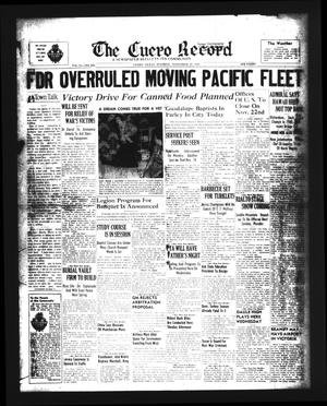 The Cuero Record (Cuero, Tex.), Vol. 51, No. 267, Ed. 1 Tuesday, November 20, 1945