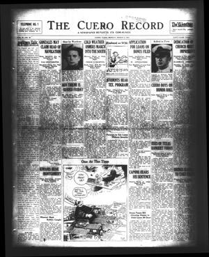 The Cuero Record (Cuero, Tex.), Vol. 37, No. 49, Ed. 1 Monday, March 2, 1931