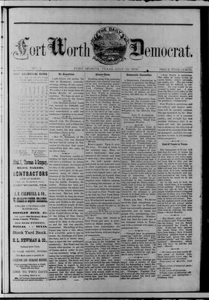 The Daily Fort Worth Democrat. (Fort Worth, Tex.), Vol. [1], No. 7, Ed. 1 Wednesday, July 12, 1876