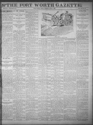 Fort Worth Gazette. (Fort Worth, Tex.), Vol. 17, No. 139, Ed. 1, Tuesday, April 4, 1893
