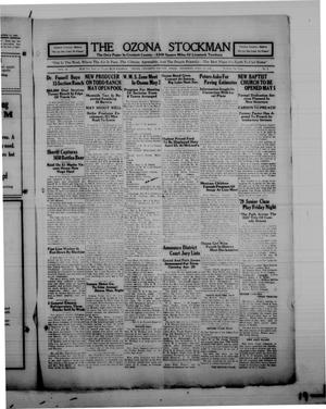 Primary view of object titled 'The Ozona Stockman (Ozona, Tex.), Vol. 16, No. 2, Ed. 1 Thursday, April 18, 1929'.