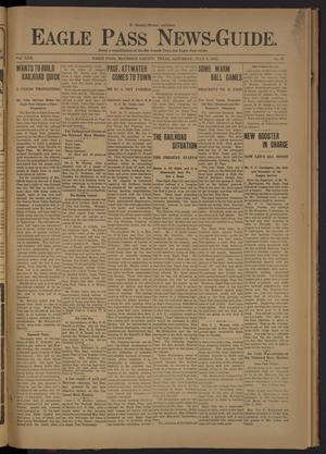 Eagle Pass News-Guide. (Eagle Pass, Tex.), Vol. 22, No. 51, Ed. 1 Saturday, July 9, 1910