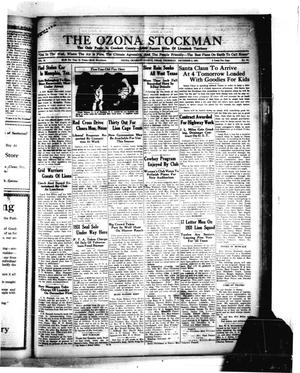 Primary view of object titled 'The Ozona Stockman (Ozona, Tex.), Vol. 18, No. 34, Ed. 1 Thursday, December 3, 1931'.
