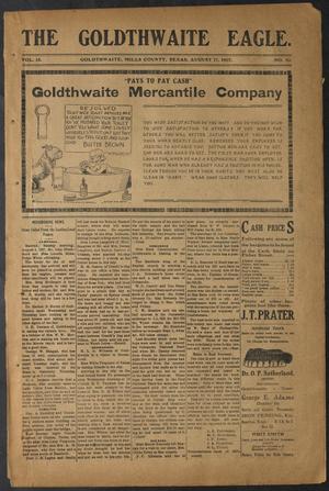 The Goldthwaite Eagle. (Goldthwaite, Tex.), Vol. 14, No. 50, Ed. 1 Saturday, August 17, 1907