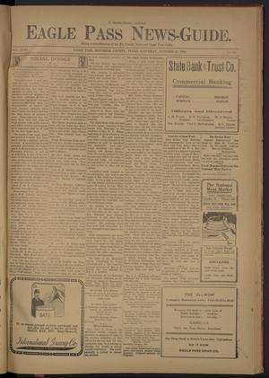 Eagle Pass News-Guide. (Eagle Pass, Tex.), Vol. 23, No. 14, Ed. 1 Saturday, October 22, 1910
