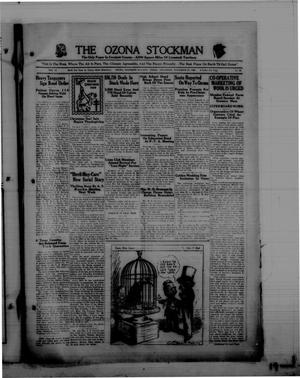 The Ozona Stockman (Ozona, Tex.), Vol. 16, No. 32, Ed. 1 Thursday, November 21, 1929