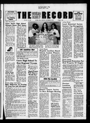 The Cuero Daily Record (Cuero, Tex.), Vol. 79, No. 247, Ed. 1 Monday, October 29, 1973