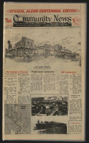 Primary view of object titled 'Community News (Aledo, Tex.), Vol. 3, No. 20, Ed. 1 Friday, May 23, 1986'.
