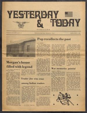 Primary view of object titled 'Yesterday & Today (Weatherford, Tex.), Ed. 1 Monday, March 1, 1976'.