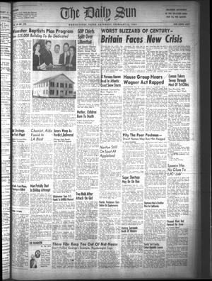 The Daily Sun (Goose Creek, Tex.), Vol. 29, No. 218, Ed. 1 Saturday, February 22, 1947