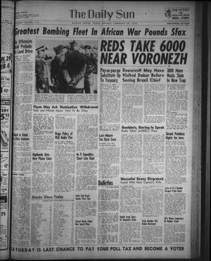 The Daily Sun (Goose Creek, Tex.), Vol. 24, No. 193, Ed. 1 Friday, January 29, 1943