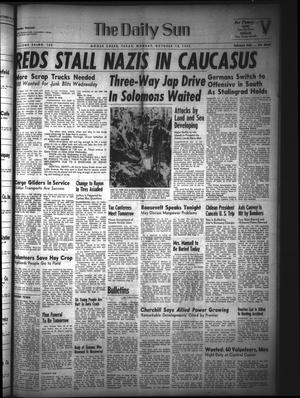The Daily Sun (Goose Creek, Tex.), Vol. 24, No. 100, Ed. 1 Monday, October 12, 1942