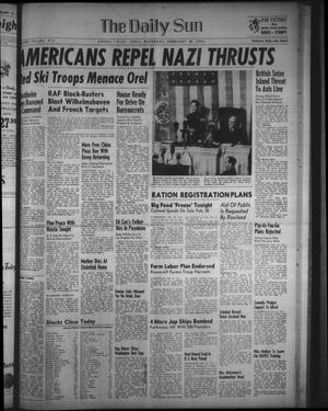 The Daily Sun (Goose Creek, Tex.), Vol. 24, No. 212, Ed. 1 Saturday, February 20, 1943